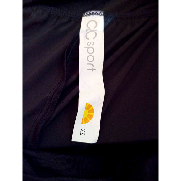 NWT C&C Sport Women Size XS Black Dri Tech Active Joggers Retail $78 - Picture 7 of 7